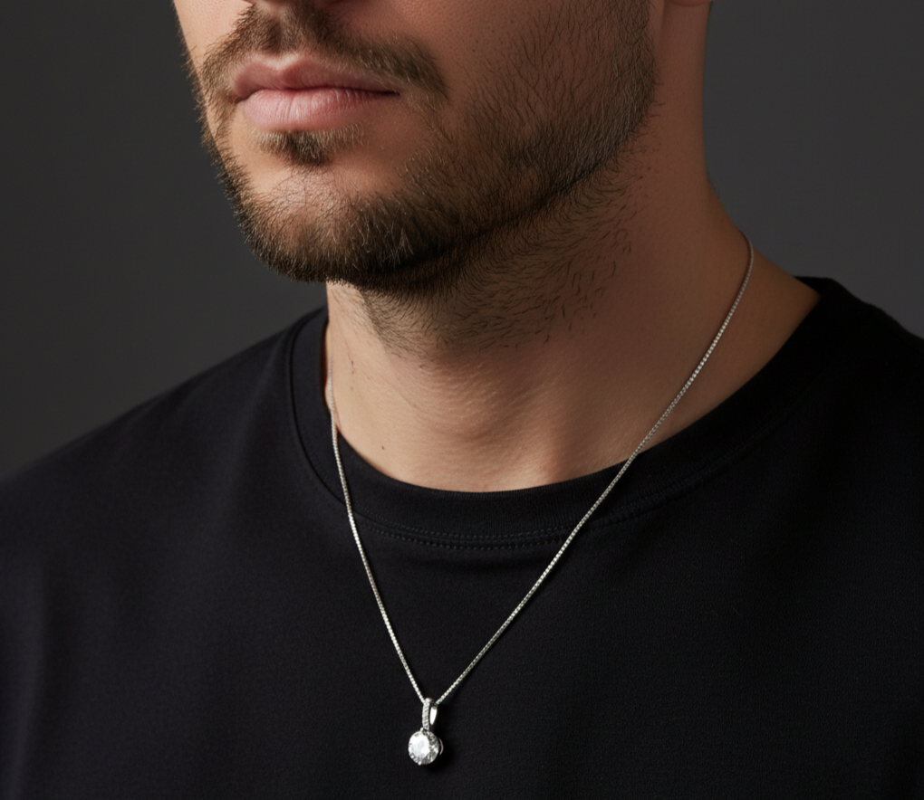 Unisex Pendant Necklace - Tarnish Resistant